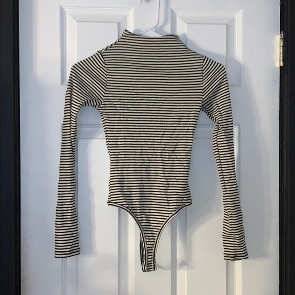 Mock Turtle Neck Loetard